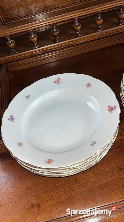 Talerzeobiadowy Syg Ćmielów Made in Poland Biała Gdańsk