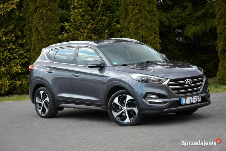 Hyundai Tucson Premium Skóry biXenon Led BLIS immobilizer Ostrów Mazowiecka