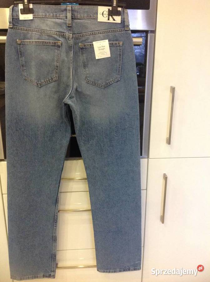 Spodnie Jeans Damskie CALVIN KLEIN 27 SM NOWE Nowa Sól