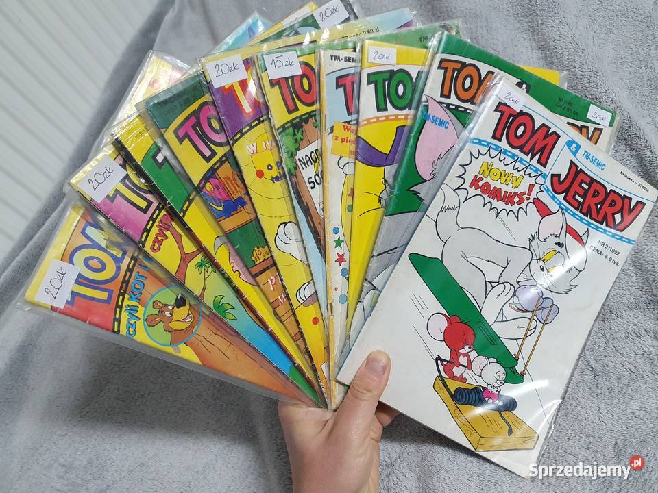 Tom Jerry zestaw 11 komiksów Gdynia