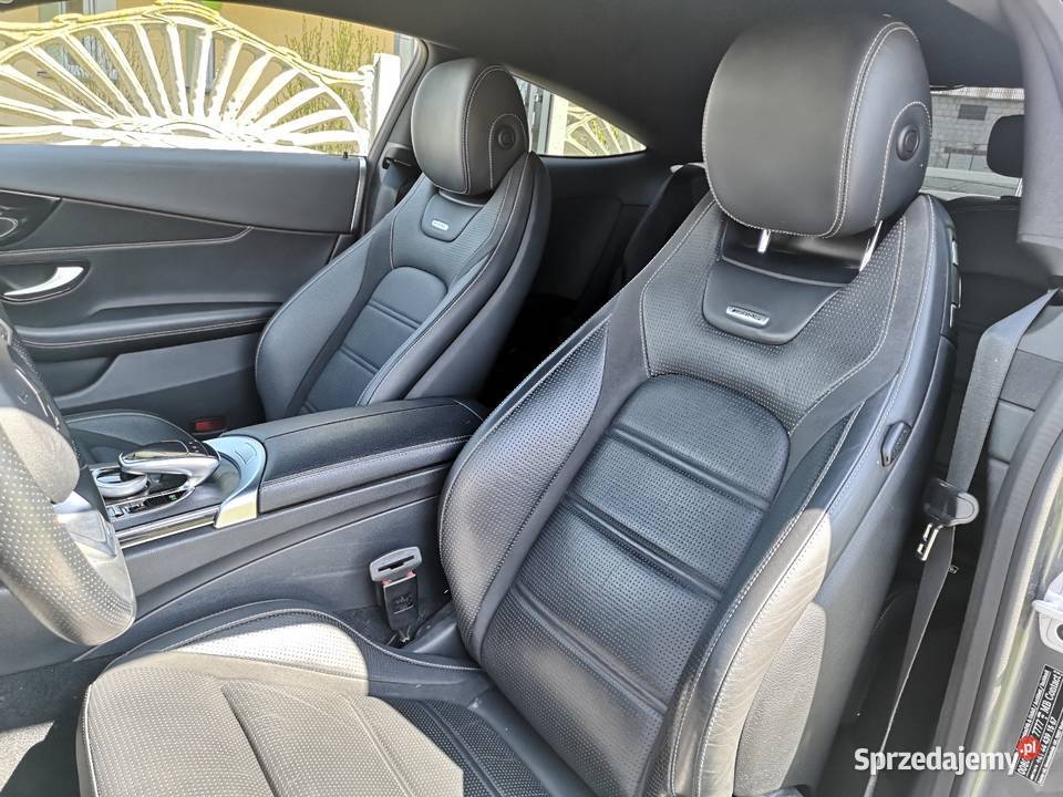 Mercedes Benz C klasa W205 środek AMG podgrzewane fotele sprzedam