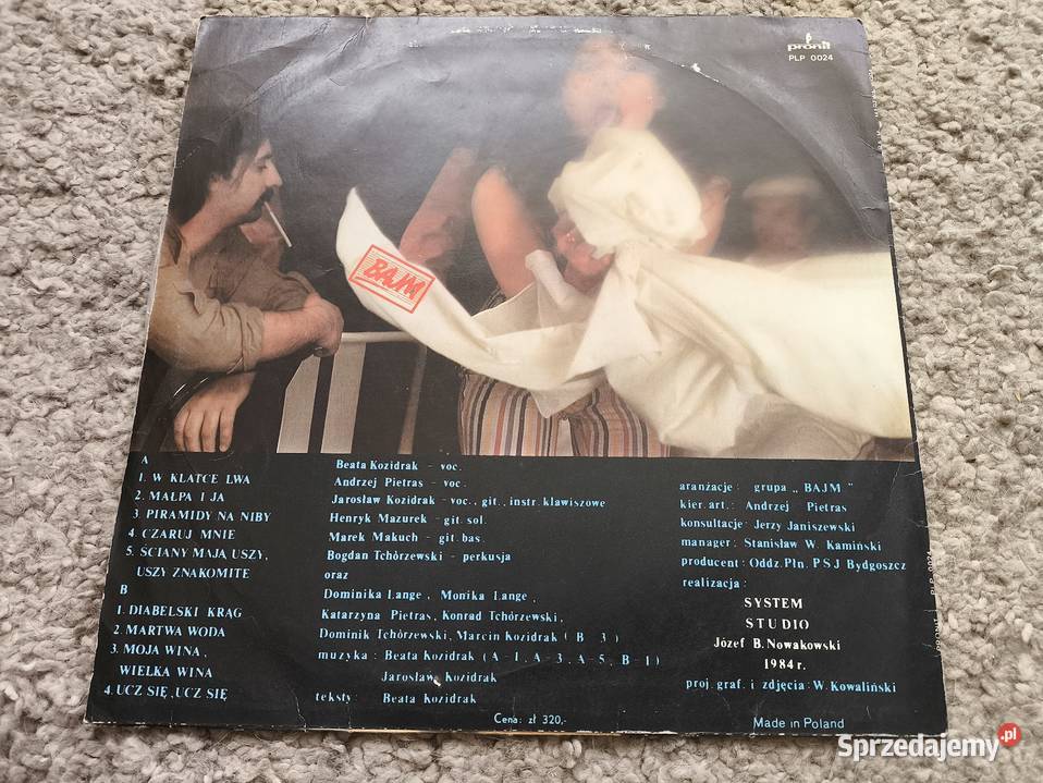 Bajm Martwa Woda 1985 Pronit śląskie Gliwice