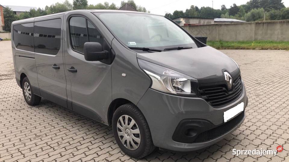 Renault Trafic 2019r 33000 9osobowy 1598 szary podkarpackie Rzeszów