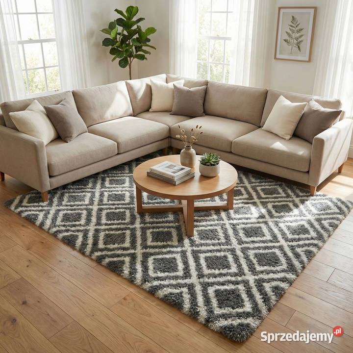 Dywan do salonu shaggy DECOR antypoślizgowy Opole