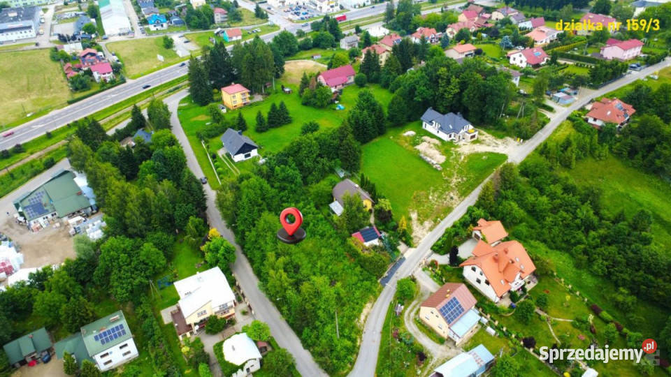 Działka do sprzedania Sanok 1708m budowlana podkarpackie sprzedam