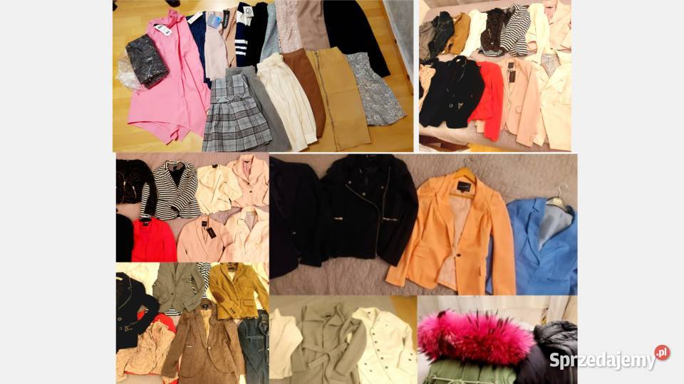 6 sztukaZestaw 378 modnych ubrań i butów CREAM Zara Pozostałe Warszawa