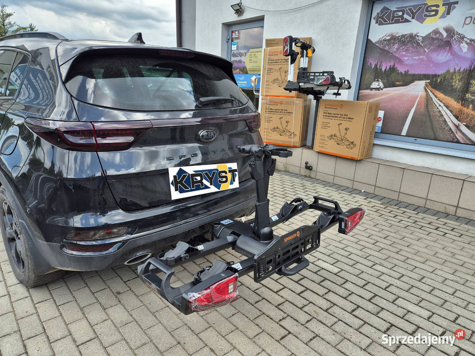 Bagażnik platforma rowerowa na hak SPINDER TX2 Części i akcesoria Katowice