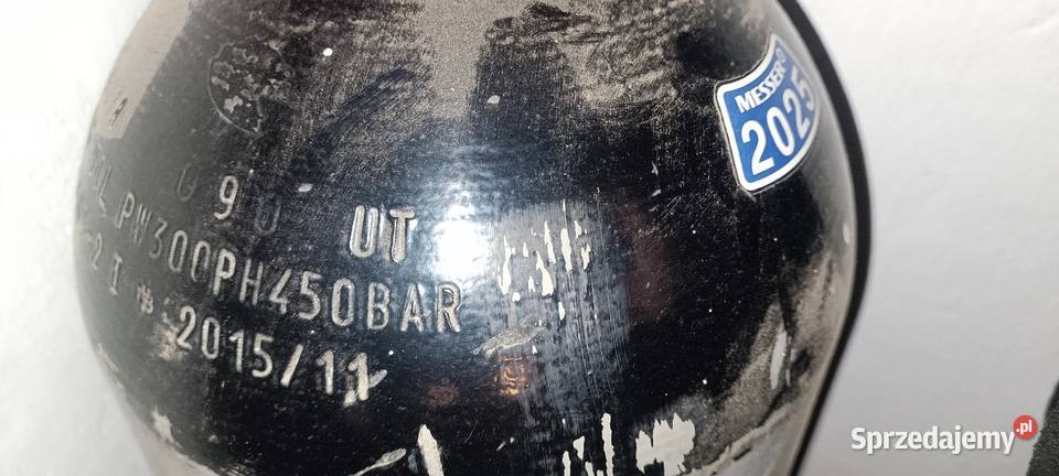 Butla 50l 300 bar 450 bar matka paintball podkarpackie Jasło