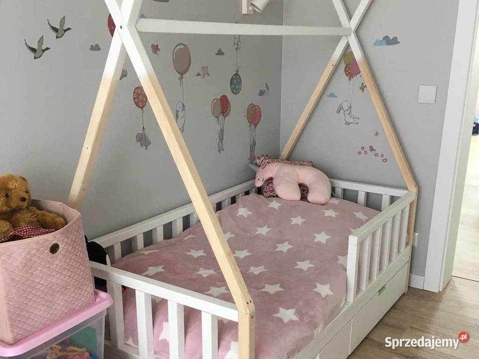 Łóżko TIPI z szufladami pod materac 160x80 Gorlice