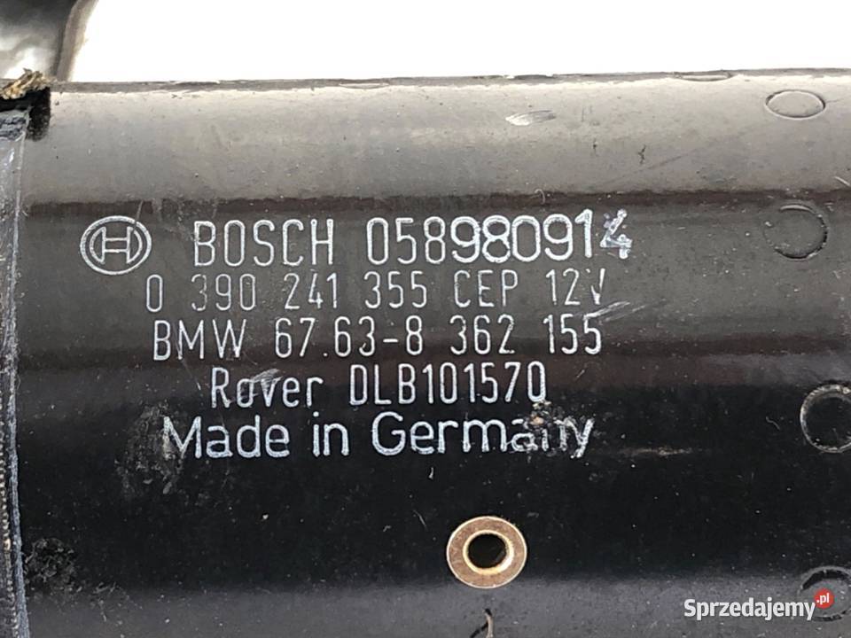 MECHANIZM WYCIERACZEK PRZÓD BMW E46 8362155 9705