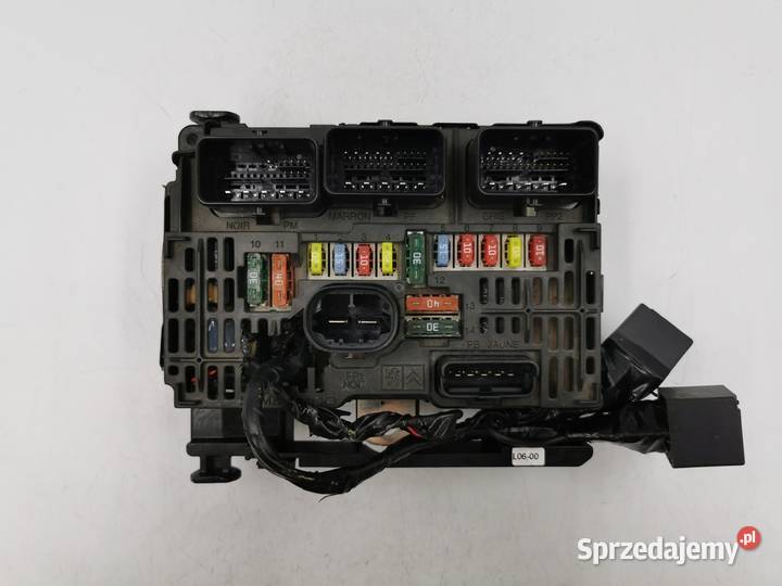 Moduł BSM L06 Skrzynka Bezpieczników Citroen C4 mazowieckie Wyszków sprzedam