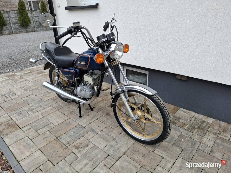 Suzuki gt 80 1983 kopka przebieg 11 2T metalic Chobrzany