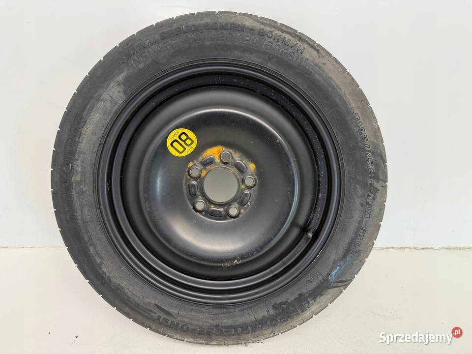 KOŁO DOJAZDOWE Ford C Focus Mk2 II 12585 R16 Chełm