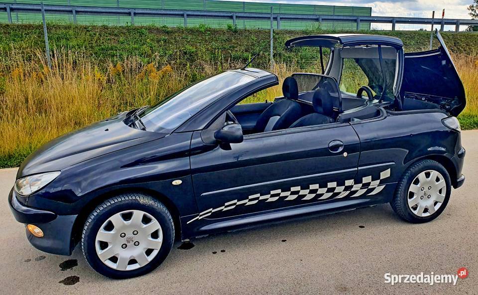 PEUGEOT 206CC CABRIO DACH KOLOR EXL Radom sprzedam