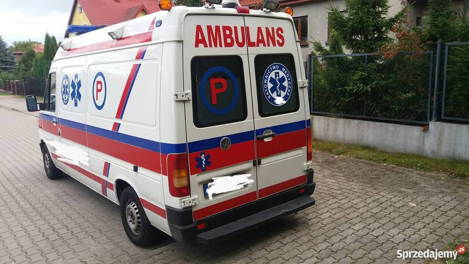 Ambulans karetka Volkswagen Lt 35 klima BiskupiecKolonia