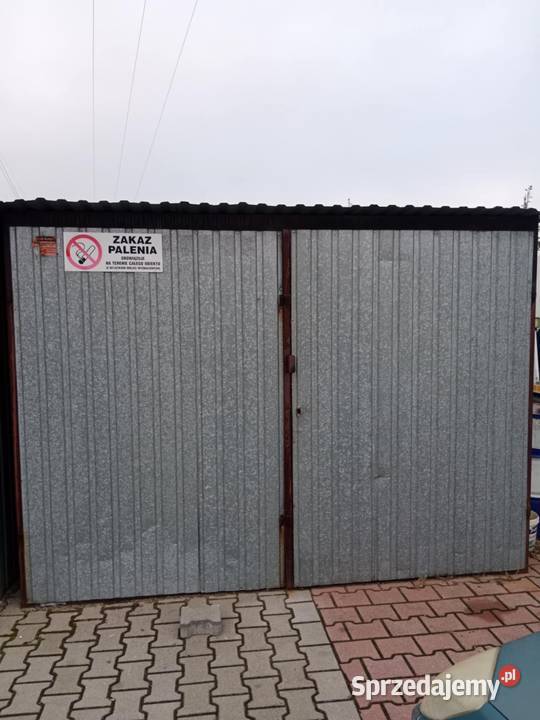 Garaz Blaszany 8X4 3 Zamki Schowek do ogrodka Kielce sprzedam