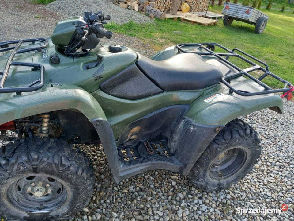 Quad Honda TRX 500 Foreman 2012r 4x4 pług do Zarszyn sprzedam