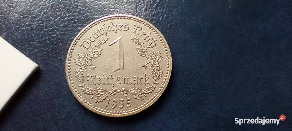 Stare monety 1 marka 1935 A Niemcy podkarpackie Lesko