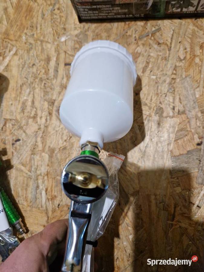 PISTOLET LAKIERNICZY DO MALOWANIA DYSZA 14mm Pneumatyczne Głogowa