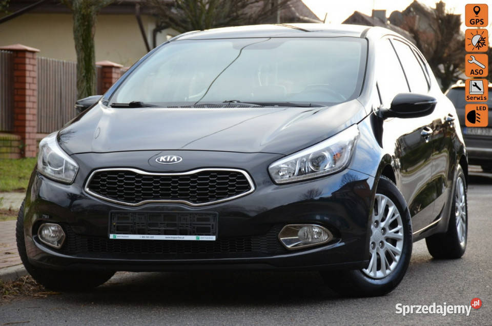 Kia Ceed Opłacona 16GDi 135 Serwis Navi czujnik deszczu Kutno