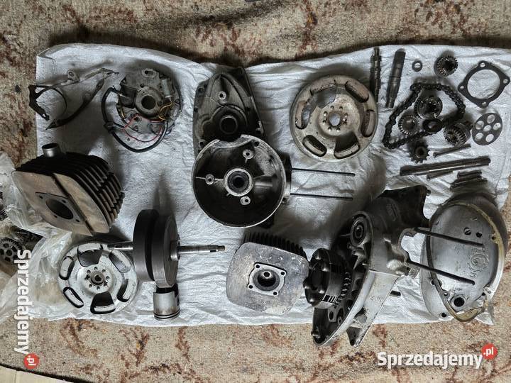 BIAŁY KRUK Silnik WSK 125 fabrycznie nowy NOS