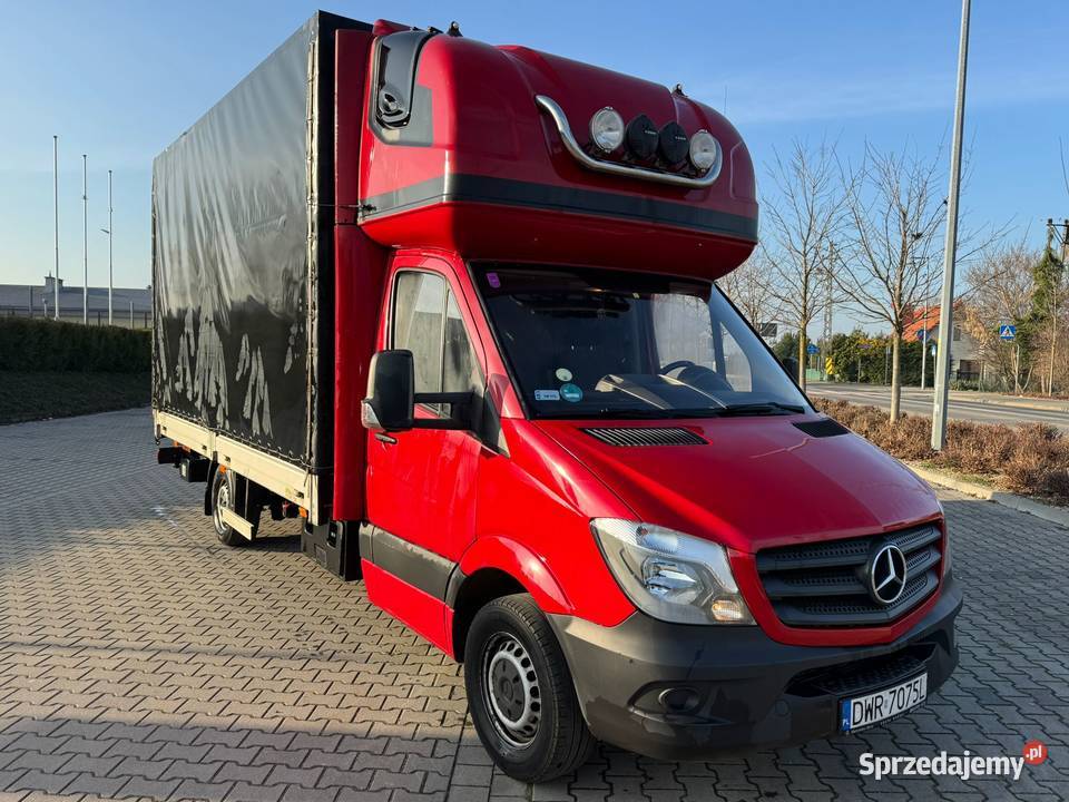 Mercedes Sprinter 316 firanka 9 pal winda 511000km dolnośląskie Kobierzyce
