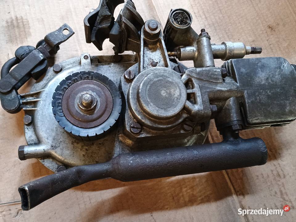 Rower z silnikiem zabytkowy antykLohmann diesel Kurzętnik
