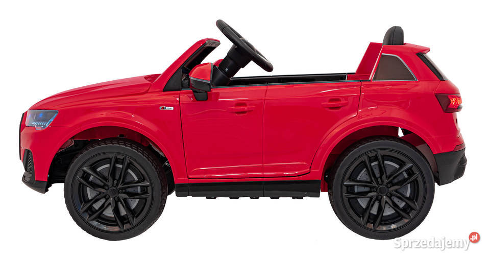 Audi Q7 LIFT Czerwone 12V 2x35W Koła EVA Łopuszno sprzedam