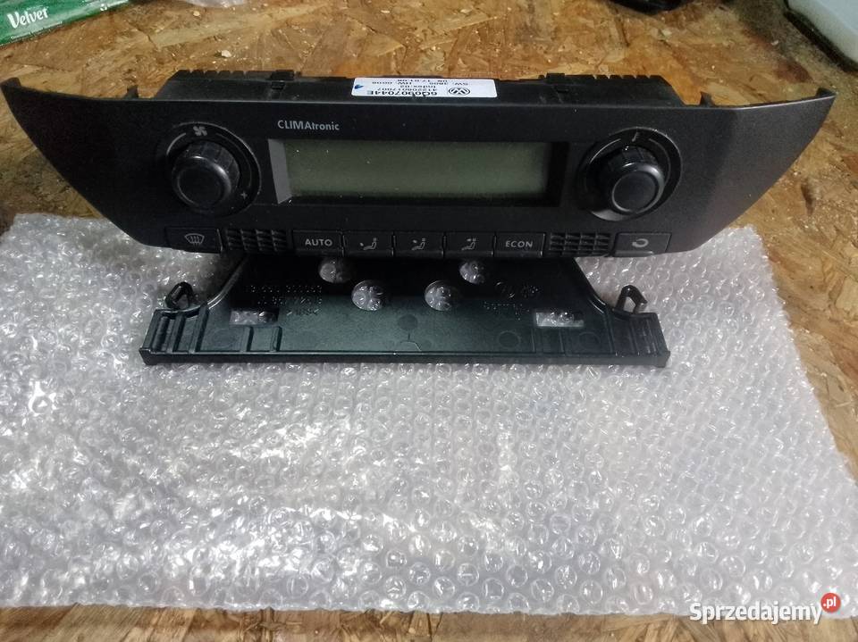 Panel Climatronica VW Polo FL 9N3 Cross 2006 pomorskie Cewice