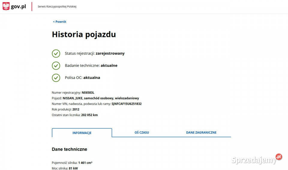 Nissan Juke Zarejestrowany Ubezpieczony I Elbląg sprzedam
