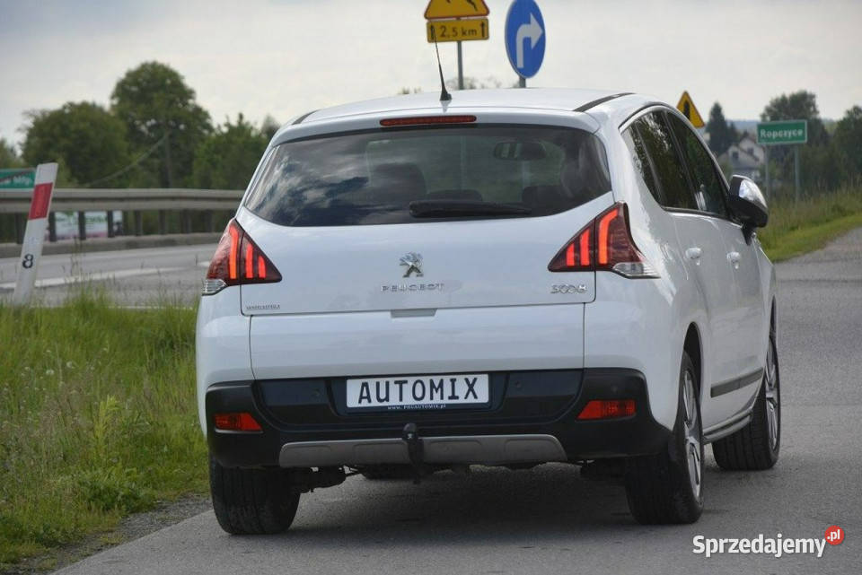 Peugeot 3008 16HDI gwarancja przebiegu alufelgi gniazdo AUX Sędziszów Małopolski