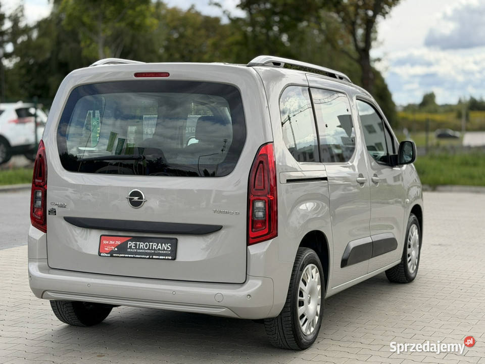 Opel Combo Life 15 102 Tempomat Asytent Pasa Rok produkcji 2019 Mrągowo