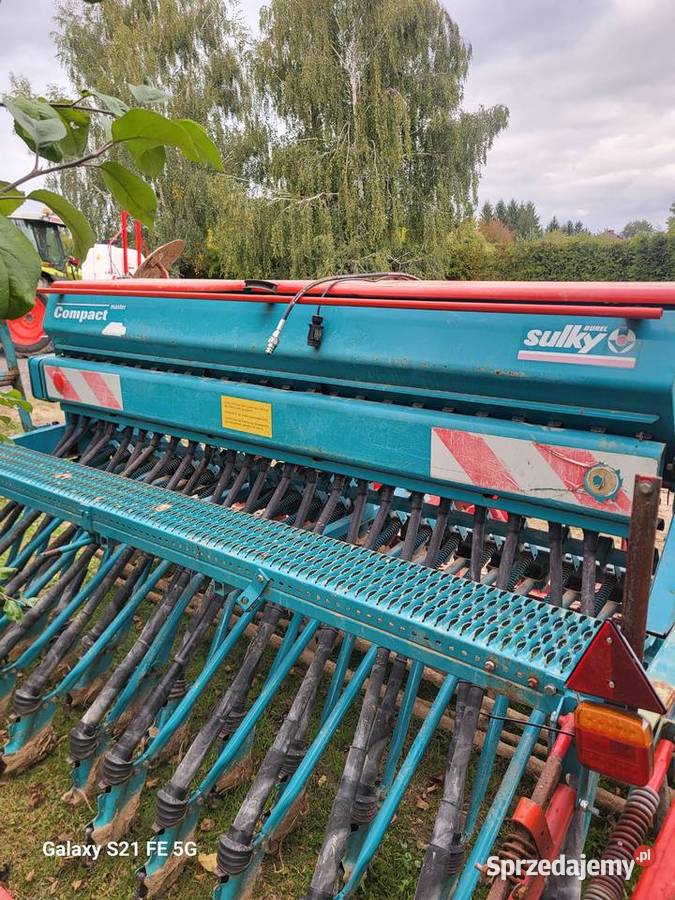 Siewnik z broną wirową Jabłonna Druga