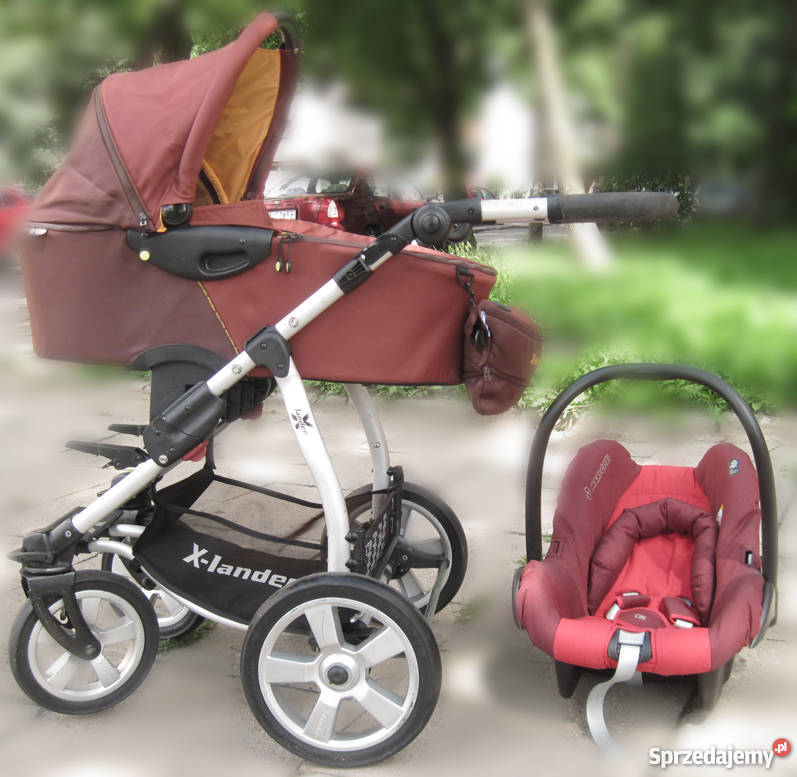 Wózek wielofunkcyjny Xlander Xa fotelik Łódź