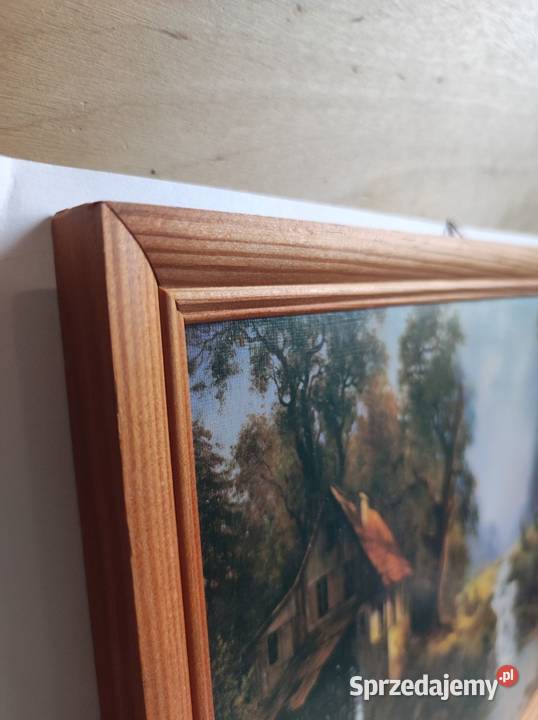 Cezary Różycki obraz rama Stary Młyn Antyki, Sztuka, Kolekcje Kielce