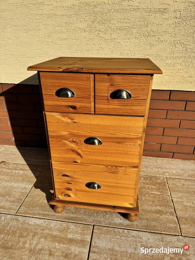 Szafka drewniana apteczna sosnowa komoda Garwolin sprzedam