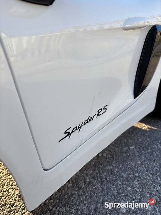 auto na akumulator Porsche 718 nowe elektryczne Grabownica