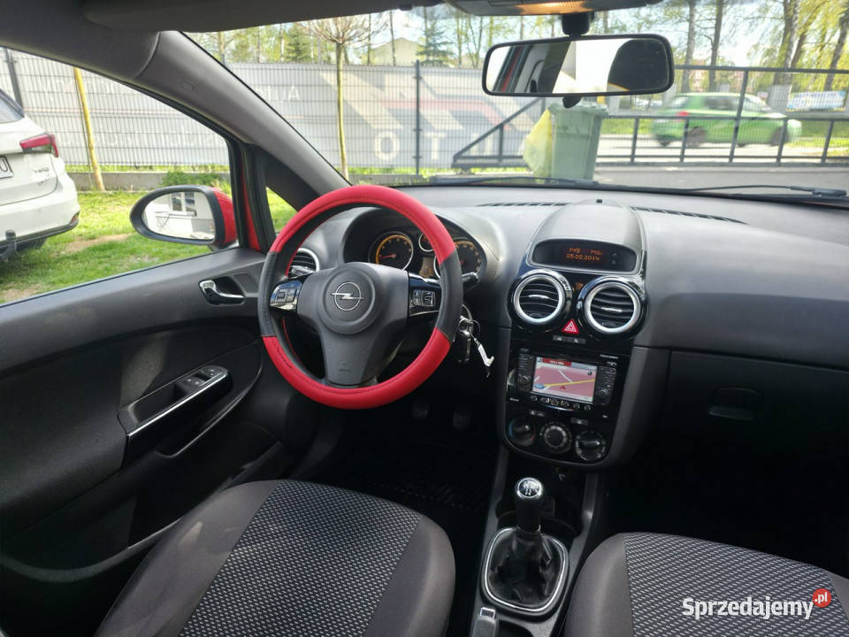 Opel Corsa 12 Benzyna Serwisowany Gwarancja wielofunkcyjna kierownica Piekoszów
