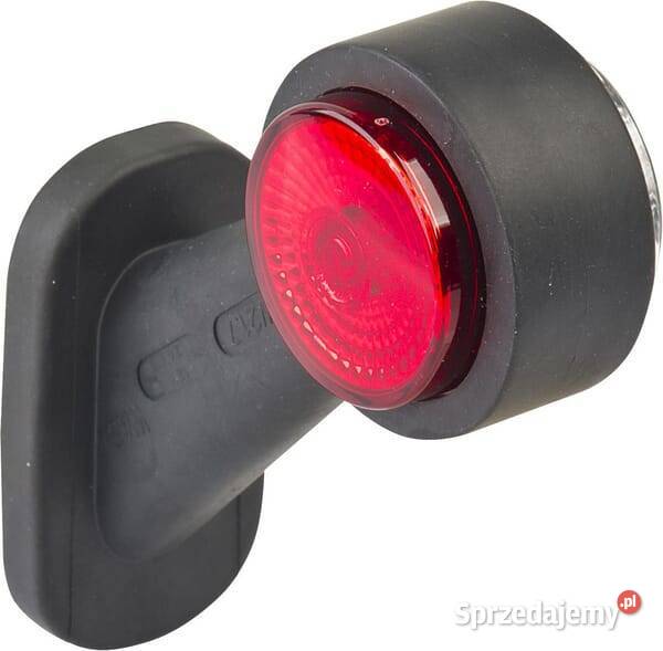 Lampa obrysowa LED prawa 1224V czerwona Kamionna