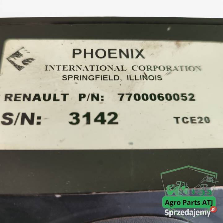 Panel sterowania EHR TCE 20 7700060052 Claas Ciechanowiec