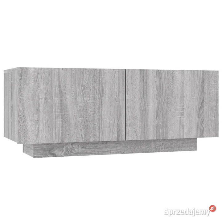 Szafka pod telewizor szary dąb sonoma 100x35x40