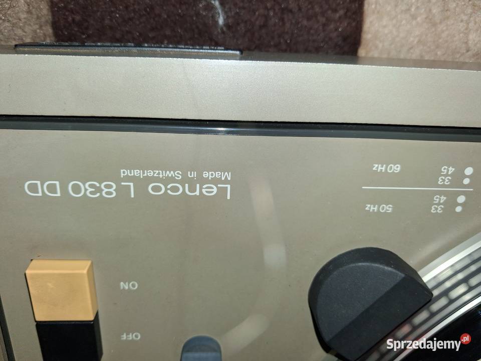 Gramofon Lenco L830 klasyk Direct Drive Made in Mielec