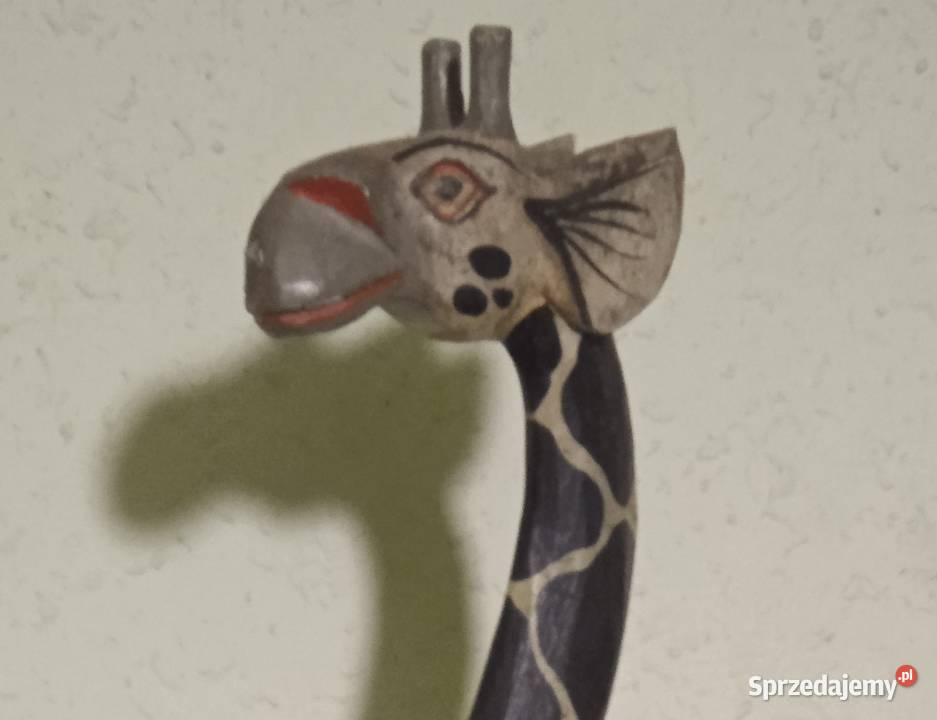 Drewniana żyrafa śląskie Rybnik