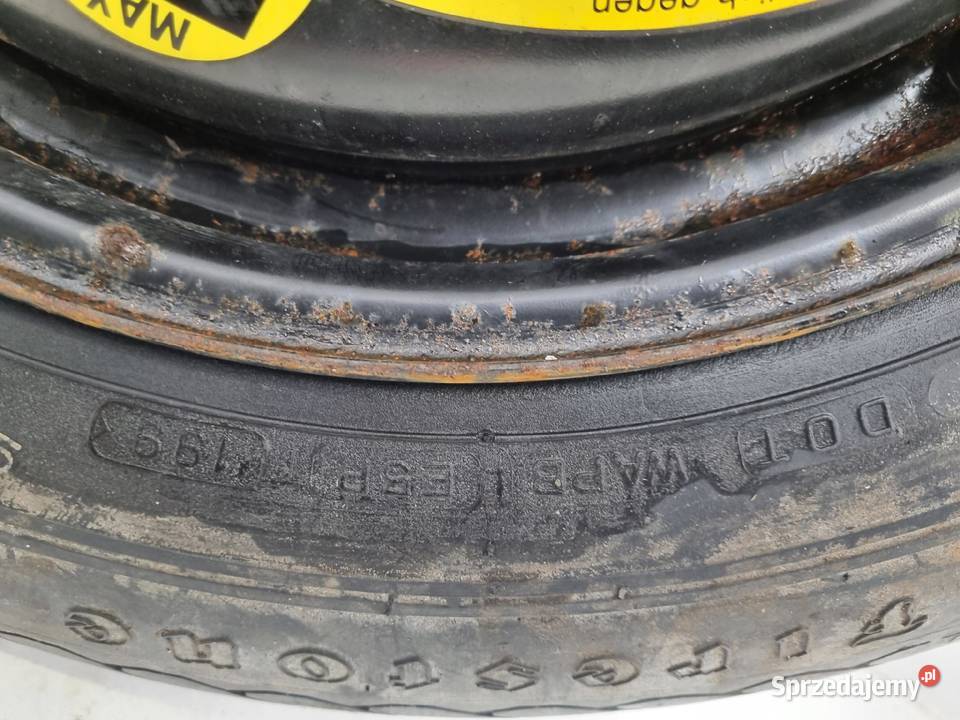 KOŁO DOJAZDOWE ZAPASOWE Audi 80 90 100 12590 R15 lubelskie Chełm