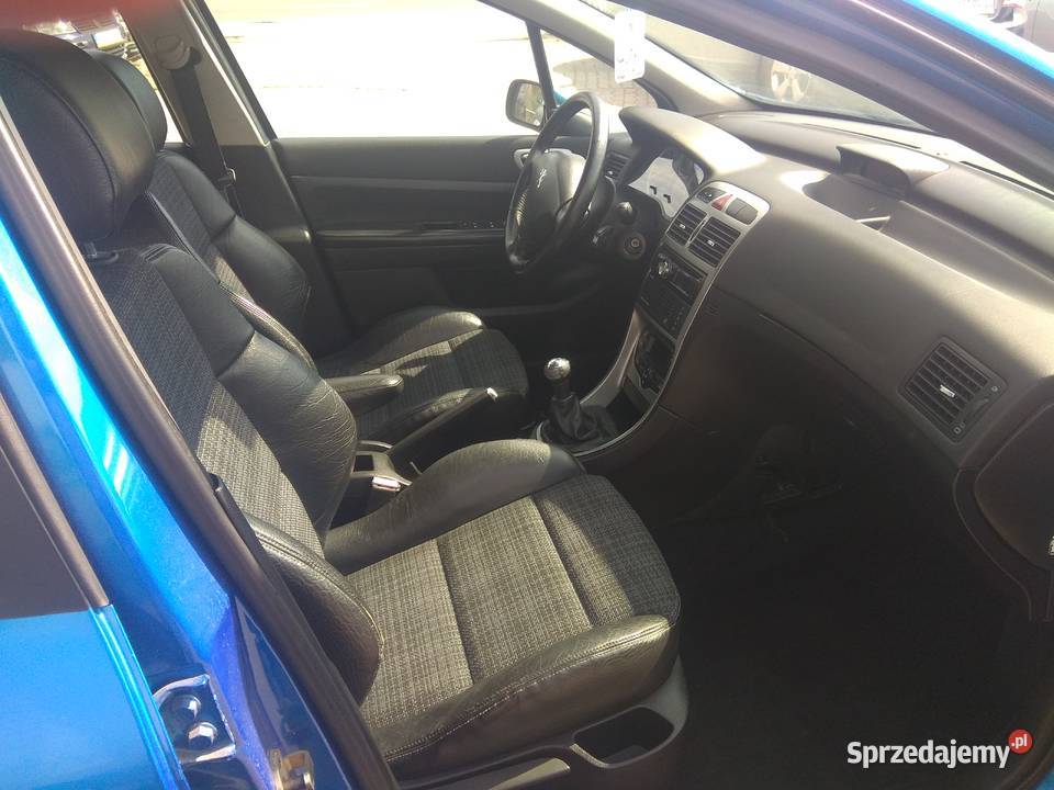 Peugeot 307 20 benzyna 2002r skóry klima zamiana benzyna 307 Motoryzacja Rzeszów