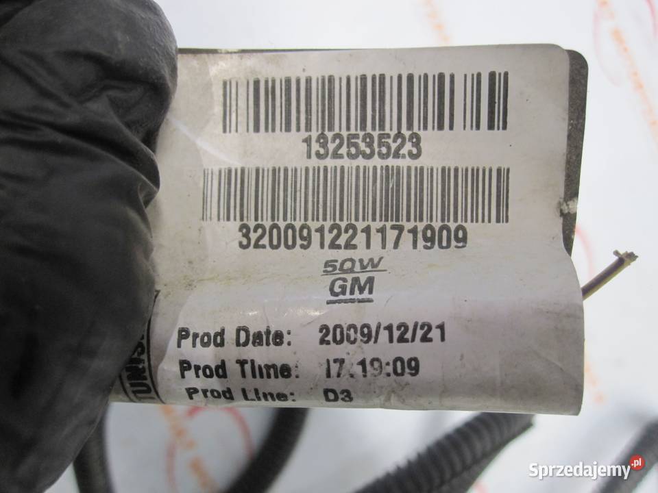 OPEL MERIVA B 10r wiązka PDC przód 13253523 świętokrzyskie Kielce