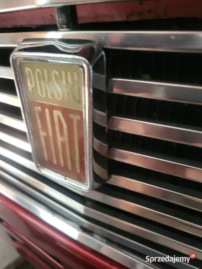 Znaczek fiat 125p Gierzwałd