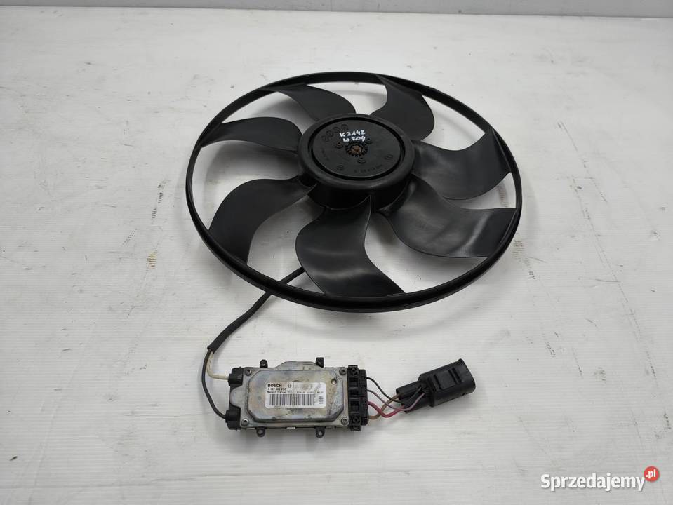 WENTYLATOR CHŁODNICY MODUŁ MERCEDES C W204 LIFT Wentylatory chłodnicy