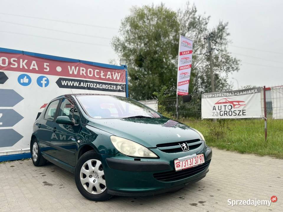 Peugeot 307 16 BenzynaDługie opłaty5 Wrocław