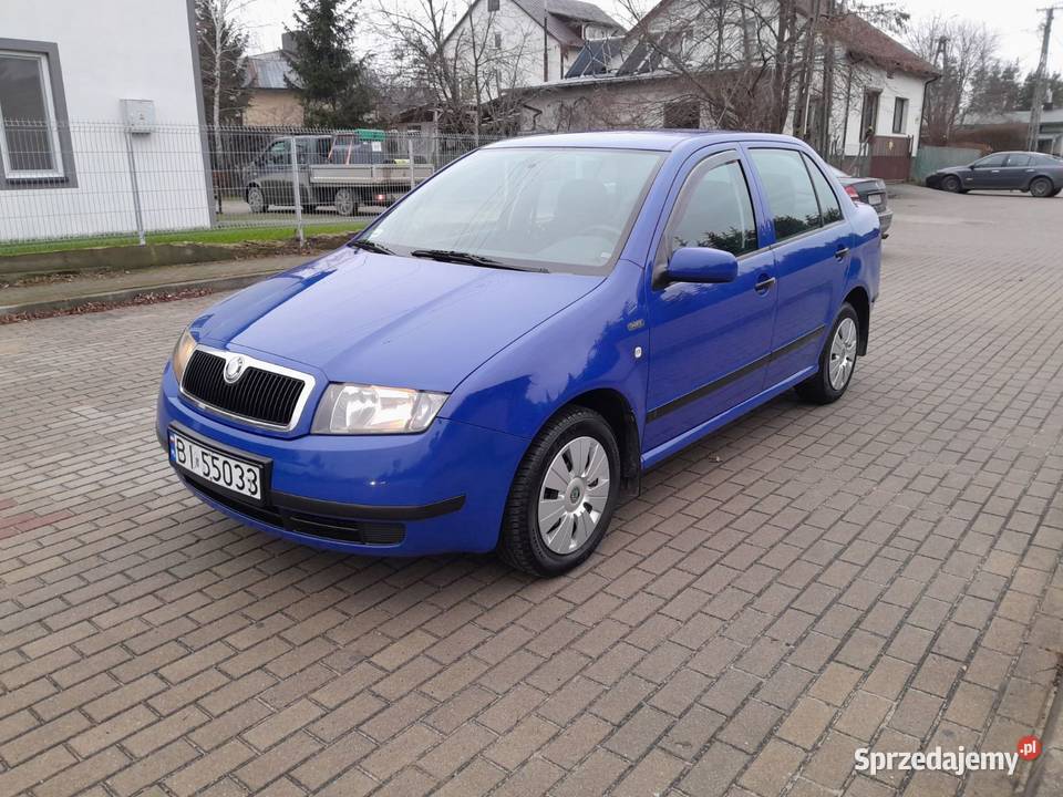 FABIA 2004 Sedan kupiona w salonie GARAŻOWANA Ciechanowiec